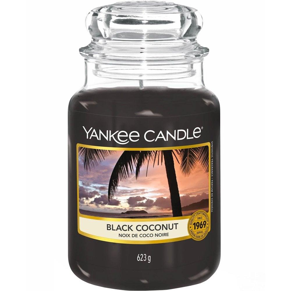Yankee Candle 623g - Black Coconut - Housewarmer Duftkerze großes Glas